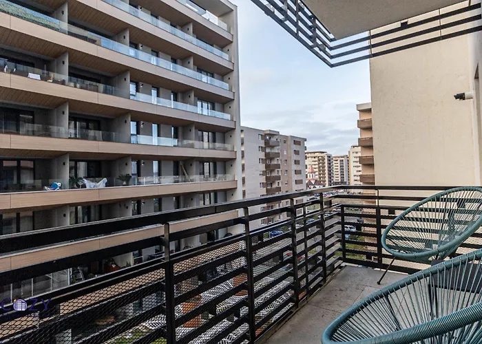 Cozy Qualis Apartments At Coresi Mall Brasov 公寓 布拉索夫